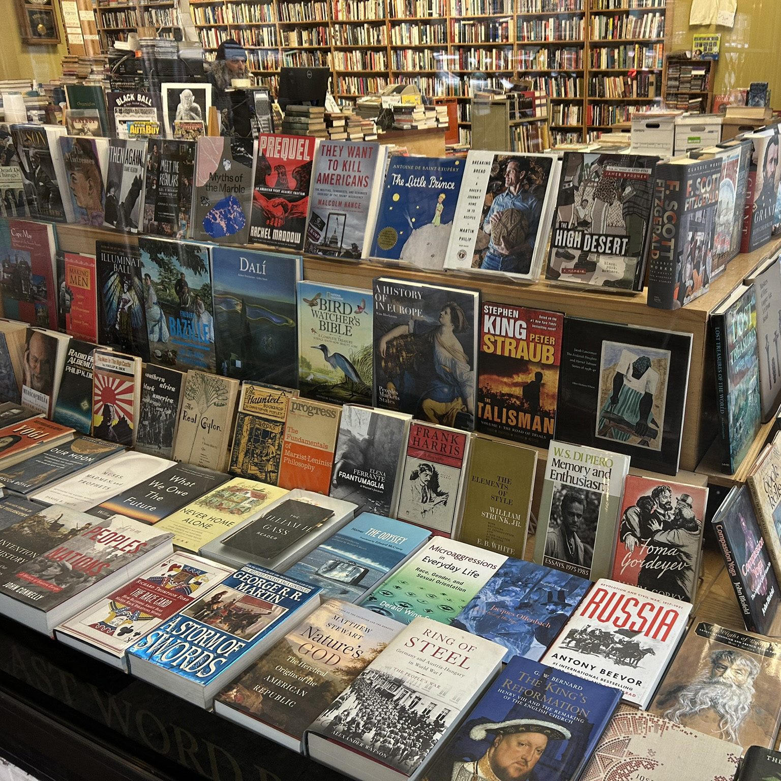 August Playlist Books displayed on a table