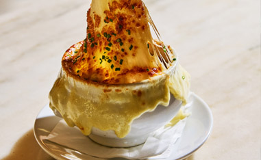 french onion soup in a bowl