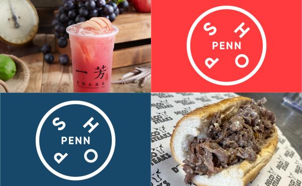 Shop Penn logo and photos of Delco Steaks Cheesesteaks and Yifang Fruit Tea