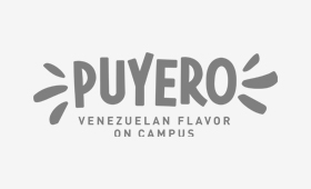 the words puyero venezuelan flavor on campus